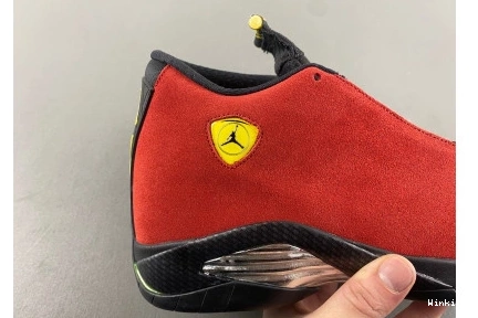 - 'FERRARI' JORDAN - 14 AIR AIR 654459-670 RETRO JORDAN 1004